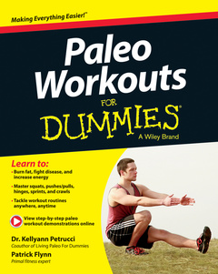 Couverture de l’ouvrage Paleo Workouts For Dummies