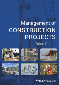 Couverture de l’ouvrage Management of Construction Projects