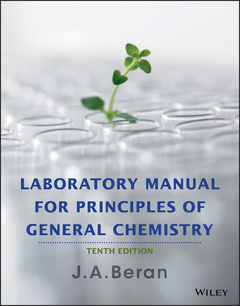 Couverture de l’ouvrage Laboratory Manual for Principles of General Chemistry