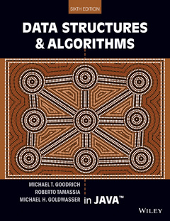 Cover of the book Data Structures and Algorithms in Java