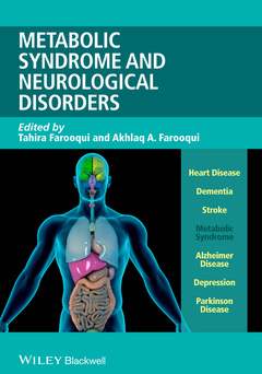 Couverture de l’ouvrage Metabolic Syndrome and Neurological Disorders