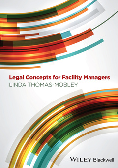 Couverture de l’ouvrage Legal Concepts for Facility Managers