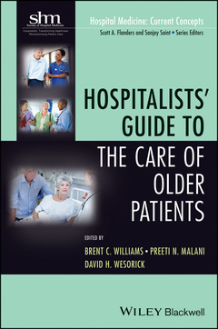 Couverture de l’ouvrage Hospitalists' Guide to the Care of Older Patients