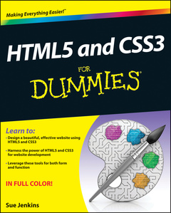 Couverture de l’ouvrage HTML5 & CSS3 For Dummies