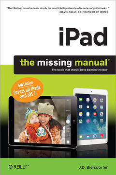 Couverture de l’ouvrage iPad: The Missing Manual 6ed