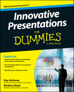 Couverture de l’ouvrage Innovative Presentations For Dummies