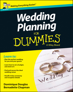 Couverture de l’ouvrage Wedding Planning For Dummies