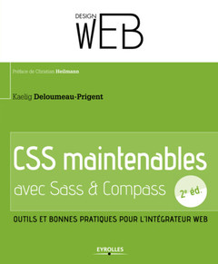 Couverture de l’ouvrage CSS maintenables avec Sass et Compass