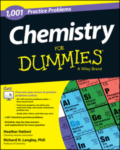 Cover of the book 1,001 Chemistry Practice Problems For Dummies