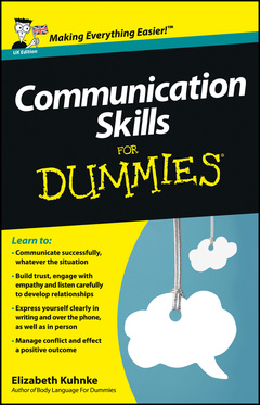 Couverture de l’ouvrage Communication Skills For Dummies