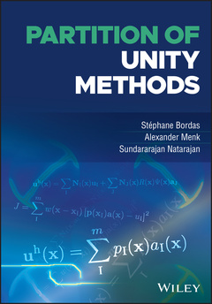 Couverture de l’ouvrage Partition of Unity Methods