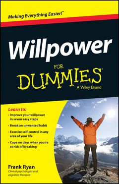 Couverture de l’ouvrage Willpower For Dummies
