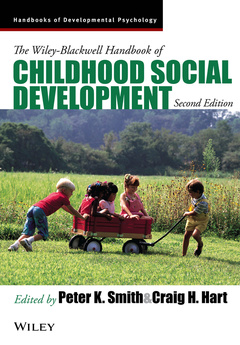 Cover of the book The Wiley-Blackwell Handbook of Childhood Social Development