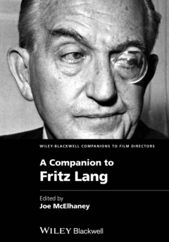 Couverture de l’ouvrage A Companion to Fritz Lang