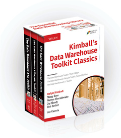 Couverture de l’ouvrage Kimball's Data Warehouse Toolkit Classics, 3 Volume Set