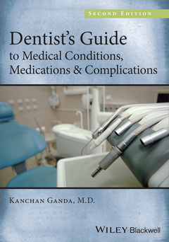 Couverture de l’ouvrage Dentist's Guide to Medical Conditions, Medications and Complications