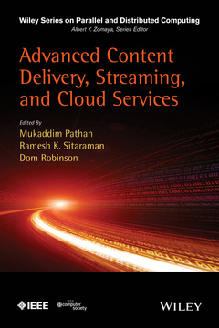 Couverture de l’ouvrage Advanced Content Delivery, Streaming, and Cloud Services