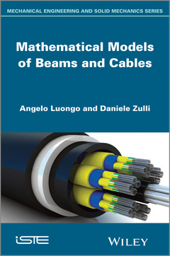Couverture de l’ouvrage Mathematical Models of Beams and Cables