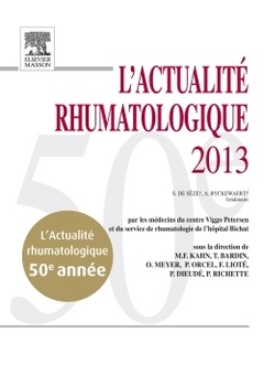 Cover of the book L'actualité rhumatologique 2013