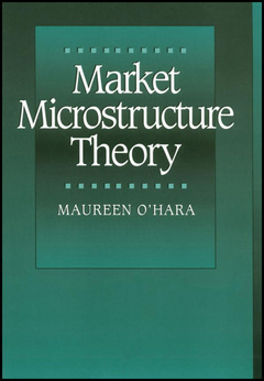 Couverture de l’ouvrage Market Microstructure Theory