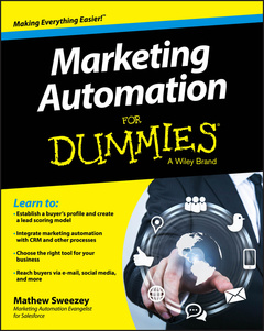 Couverture de l’ouvrage Marketing Automation For Dummies