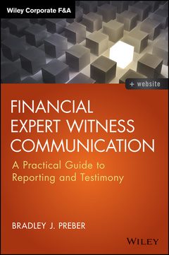 Couverture de l’ouvrage Financial Expert Witness Communication