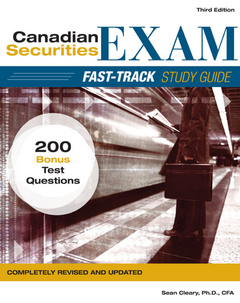 Cover of the book Canadian Securities Exam Fast-Track Study Guide