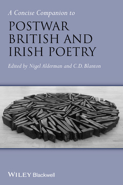 Couverture de l’ouvrage A Concise Companion to Postwar British and Irish Poetry