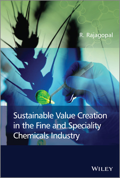 Couverture de l’ouvrage Sustainable Value Creation in the Fine and Speciality Chemicals Industry