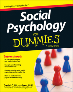 Couverture de l’ouvrage Social Psychology For Dummies