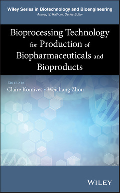 Couverture de l’ouvrage Bioprocessing Technology for Production of Biopharmaceuticals and Bioproducts
