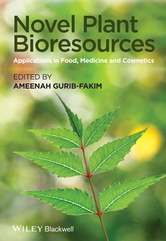 Couverture de l’ouvrage Novel Plant Bioresources