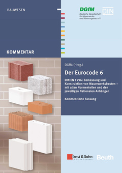 Couverture de l’ouvrage Der Eurocode 6 fur Deutschland DIN EN 1996