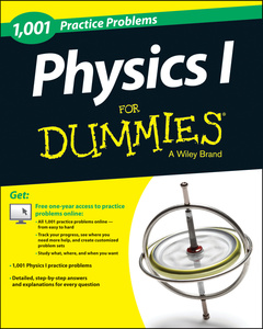 Couverture de l’ouvrage 1,001 Physics Practice Problems For Dummies