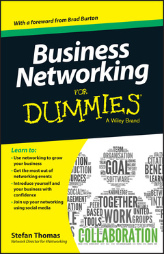 Couverture de l’ouvrage Business Networking For Dummies