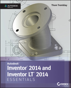 Couverture de l’ouvrage Inventor 2014 and Inventor LT 2014 Essentials: Autodesk Official Press