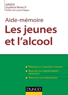 Couverture de l’ouvrage Aide-mémoire,  les jeunes et l'alcool 