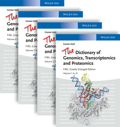 Couverture de l’ouvrage The Dictionary of Genomics, Transcriptomics and Proteomics, 4 Volume Set