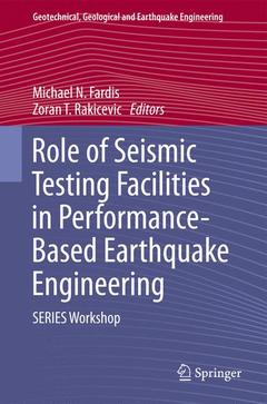 Cover of the book Role of Seismic Testing Facilities in Performance-Based Earthquake Engineering