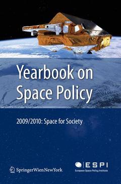 Couverture de l’ouvrage Yearbook on Space Policy 2009/2010