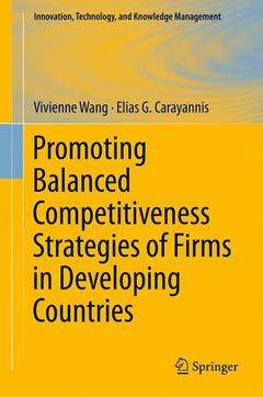 Couverture de l’ouvrage Promoting Balanced Competitiveness Strategies of Firms in Developing Countries