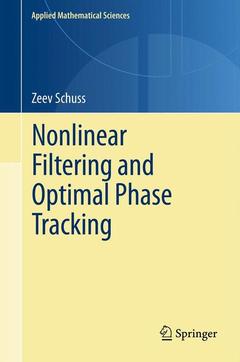 Couverture de l’ouvrage Nonlinear Filtering and Optimal Phase Tracking