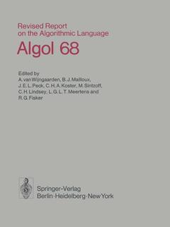 Couverture de l’ouvrage Revised Report on the Algorithmic Language Algol 68