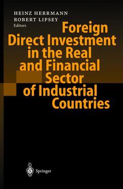 Couverture de l’ouvrage Foreign Direct Investment in the Real and Financial Sector of Industrial Countries