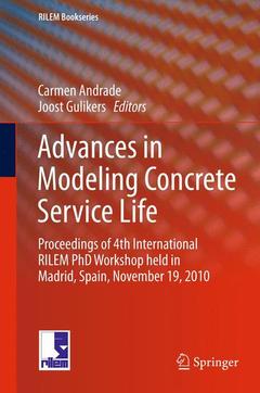 Cover of the book Advances in Modeling Concrete Service Life