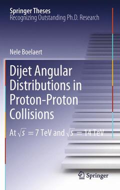 Couverture de l’ouvrage Dijet Angular Distributions in Proton-Proton Collisions