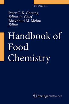 Couverture de l’ouvrage Handbook of Food Chemistry
