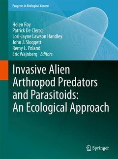 Couverture de l’ouvrage Invasive Alien Arthropod Predators and Parasitoids: An Ecological Approach