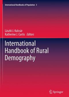 Couverture de l’ouvrage International Handbook of Rural Demography