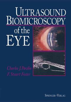 Couverture de l’ouvrage Ultrasound Biomicroscopy of the Eye